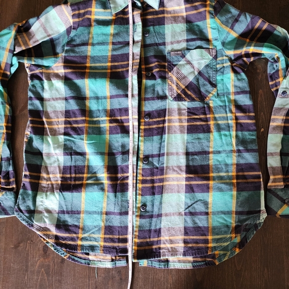 💐2/$25 Women's Columbia Sportswear Plaid Button-down Shirt, Medium - Picture 7 of 11